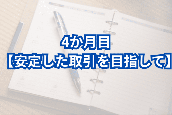 FX初心者の月ごと日記：4か月目【安定した取引を目指して】